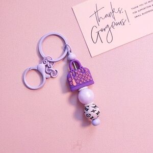 Handcrafted Fashion Designer Luxury Keychain ✨🔑